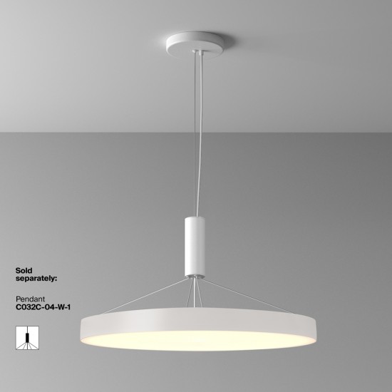 Plafoniera Zon C032CL-90W3K-RD-W Maytoni LED, Alb, Germania