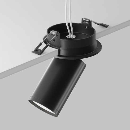 Downlight Aplicat FOCUS S C048CL-U-1B Maytoni GU10, Negru, Germania