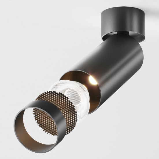 Downlight Aplicat FOCUS LED C055CL-L12B3K-W-B Maytoni LED, Negru, Germania