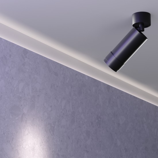 Downlight Aplicat Focus Zoom C055CL-L12W3K-Z-B Maytoni LED, Negru, Germania