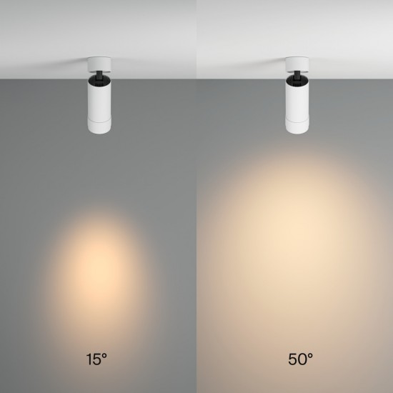 Downlight Aplicat Focus Zoom C055CL-L12W3K-Z-W Maytoni LED, Alb, Germania