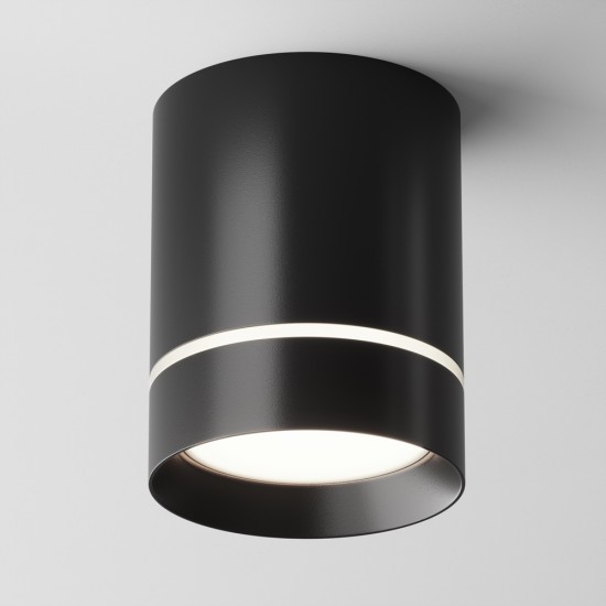 Downlight Aplicat Orlo C085CL-9W4K-B Maytoni LED, Negru, Germania