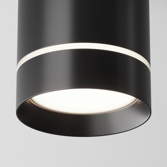 Downlight Aplicat Orlo C085CL-9W4K-B Maytoni LED, Negru, Germania