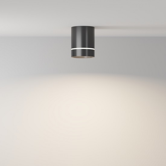 Downlight Aplicat Orlo C085CL-9W4K-B Maytoni LED, Negru, Germania