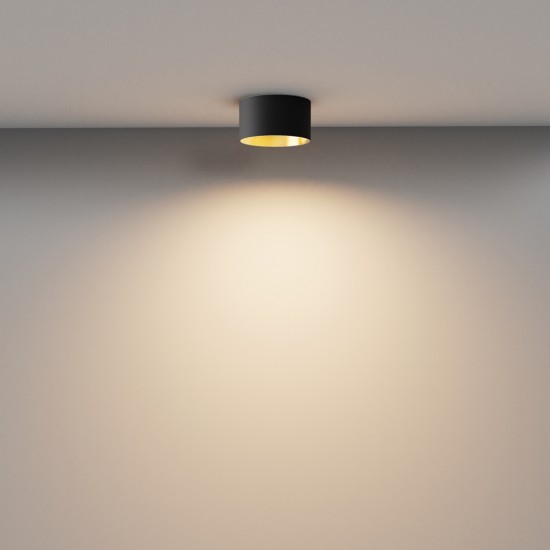 Downlight Aplicat Vega C089CL-12W3K-BMG Maytoni LED, Auriu, Germania