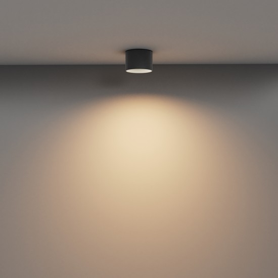 Downlight Aplicat Vega C089CL-8W3K-B Maytoni LED, Negru, Germania