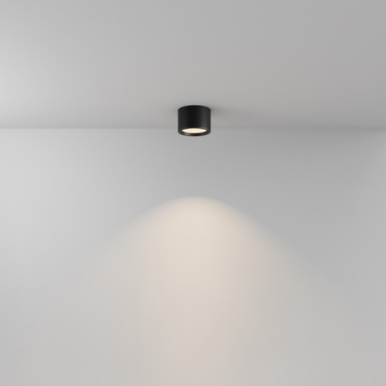 Downlight Aplicat Hydra C090CL-10W3K-B Maytoni LED, Negru, Germania