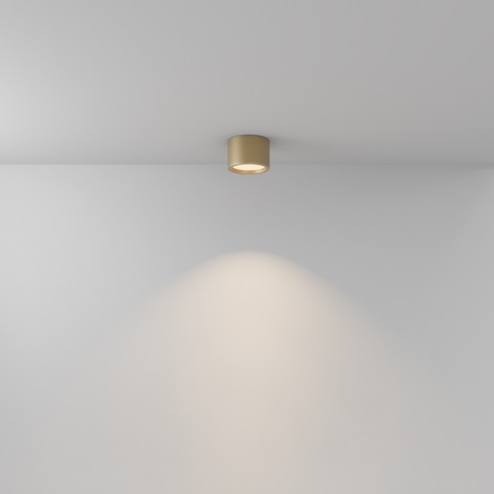 Downlight Aplicat Hydra C090CL-10W3K-MG Maytoni LED, Auriu, Germania