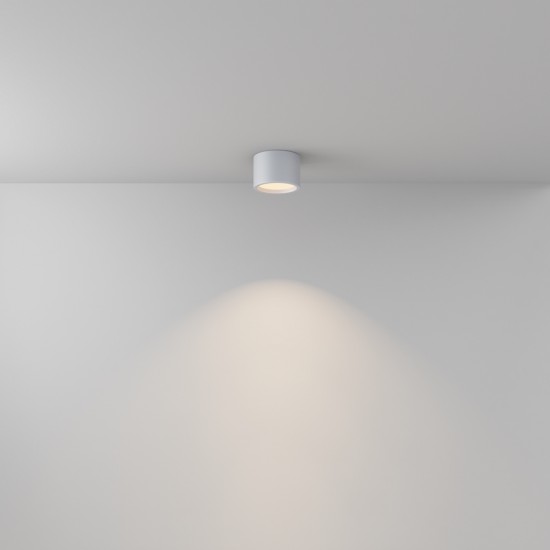 Downlight Aplicat Hydra C090CL-10W3K-W Maytoni LED, Alb, Germania