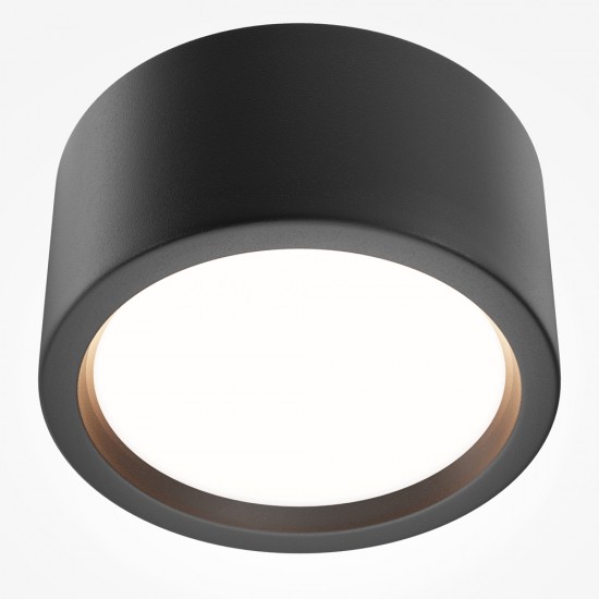 Downlight Aplicat Hydra C090CL-15W3K-B Maytoni LED, Negru, Germania