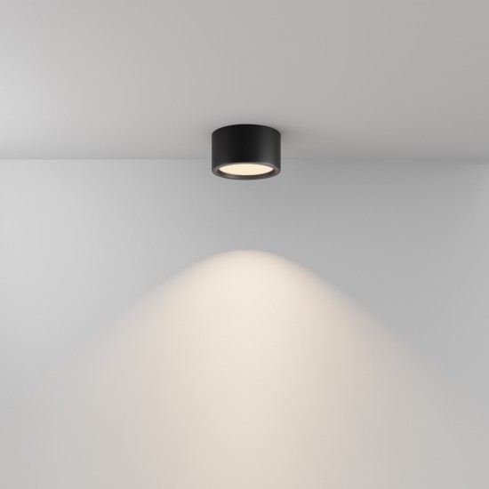 Downlight Aplicat Hydra C090CL-15W3K-B Maytoni LED, Negru, Germania