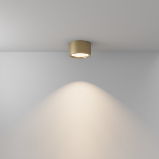 Downlight Aplicat Hydra C090CL-15W3K-MG Maytoni LED, Auriu, Germania