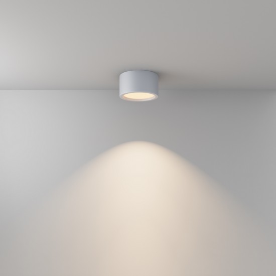Downlight Aplicat Hydra C090CL-15W3K-W Maytoni LED, Alb, Germania