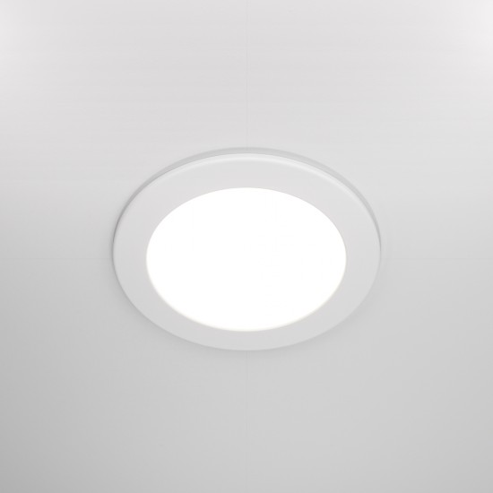 Downlight Incastrat Exterior Stockton DL016-6-L12W Maytoni LED, Alb, Germania