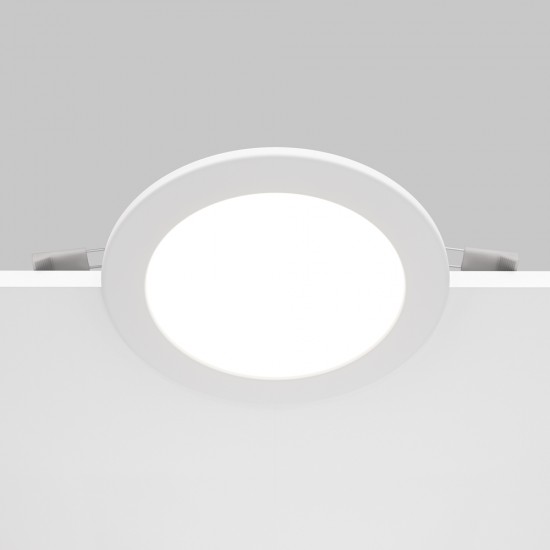 Downlight Incastrat Exterior Stockton DL016-6-L12W Maytoni LED, Alb, Germania