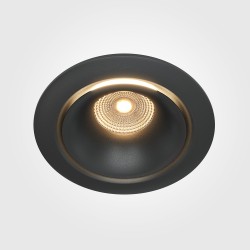 Downlight Incastrat Yin DL031-L12W3K-D-B Maytoni LED, Negru, Germania