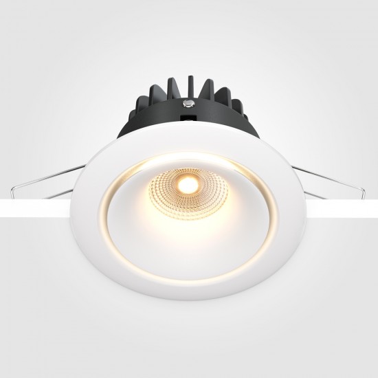 Downlight Incastrat Yin DL031-L12W3K-D-W Maytoni LED, Alb, Germania