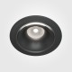 Downlight Incastrat Yin DL031-L12W4K-B Maytoni LED, Negru, Germania