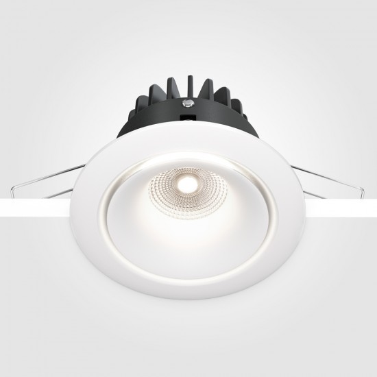 Downlight Incastrat Yin DL031-L12W4K-W Maytoni LED, Alb, Germania