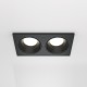 Downlight Incastrat Baie Zoom DL033-2-02B Maytoni GU10, Negru, Germania