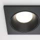 Downlight Incastrat Baie Zoom DL033-2-02B Maytoni GU10, Negru, Germania