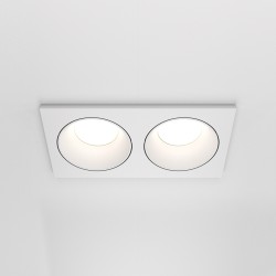 Downlight Incastrat Baie Zoom DL033-2-02W Maytoni GU10, Alb, Germania