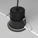 Downlight Incastrat Baie Zoom DL034-01-06W3K-B Maytoni LED, Negru, Germania