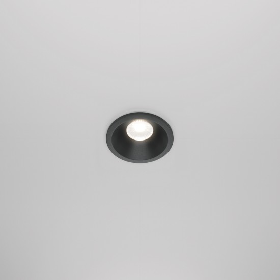 Downlight Incastrat Baie Zoom DL034-01-06W4K-B Maytoni LED, Negru, Germania