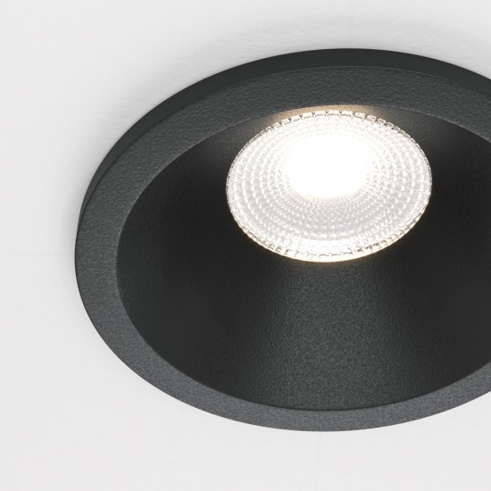 Downlight Incastrat Baie Zoom DL034-01-06W4K-D-B Maytoni LED, Negru, Germania