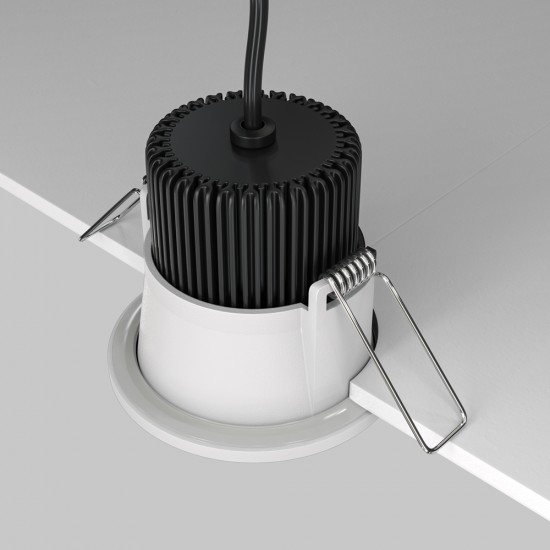 Downlight Incastrat Baie Zoom DL034-01-06W4K-D-W Maytoni LED, Alb, Germania