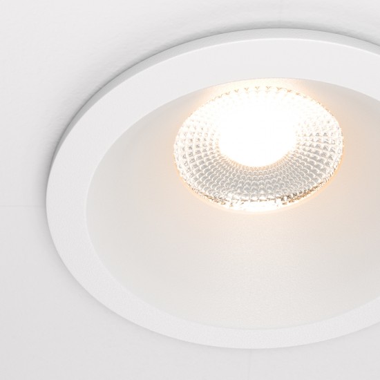 Downlight Incastrat Baie Zoom DL034-L12W3K-D-W Maytoni LED, Alb, Germania
