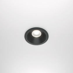 Downlight Incastrat Baie Zoom DL034-L12W4K-D-B Maytoni LED, Negru, Germania