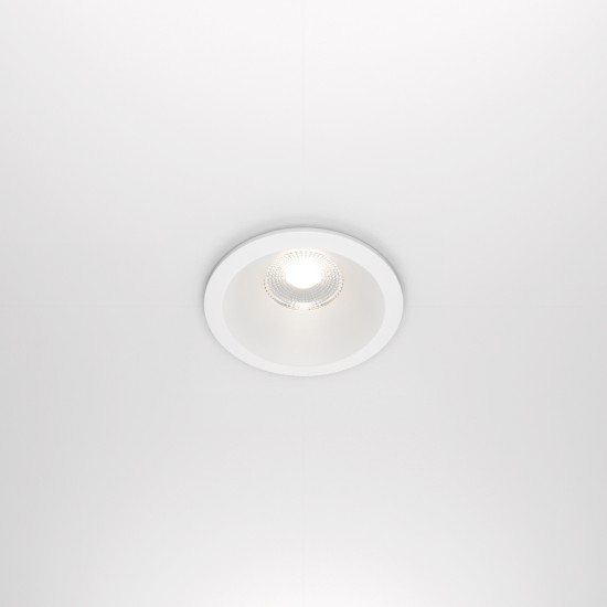 Downlight Incastrat Baie Zoom DL034-L12W4K-D-W Maytoni LED, Alb, Germania