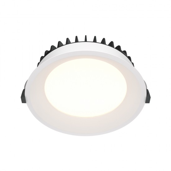 Downlight Incastrat Exterior Okno DL055-24W4K-W Maytoni LED, Alb, Germania