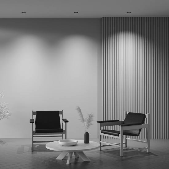 Downlight Incastrat Wise DL057-10W3K-B Maytoni LED, Negru, Germania