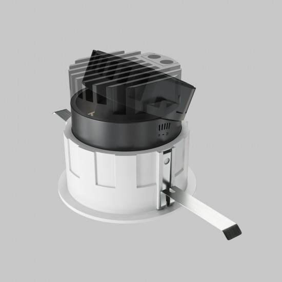 Downlight Incastrat Wise DL057-10W3K-W Maytoni LED, Alb, Germania