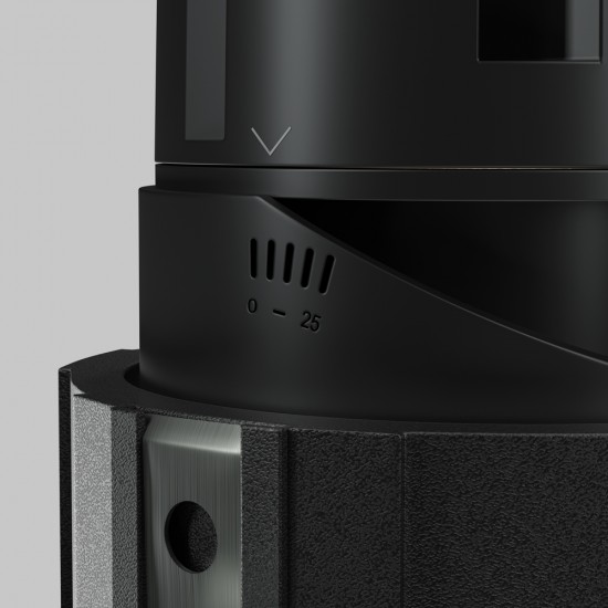 Downlight Incastrat Wise DL057-7W3K-B Maytoni LED, Negru, Germania