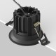Downlight Incastrat Round DL058-12W3K-B Maytoni LED, Negru, Germania
