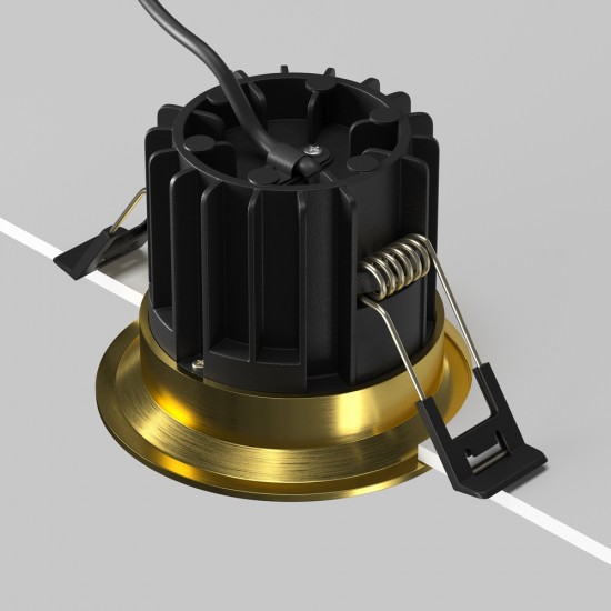 Downlight Incastrat Round DL058-12W3K-BS Maytoni LED, Alama, Germania