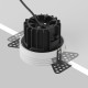 Downlight Incastrat Round DL058-12W3K-TRS-B Maytoni LED, Negru, Germania