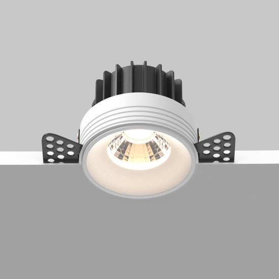 Downlight Incastrat Round DL058-12W3K-TRS-W Maytoni LED, Alb, Germania