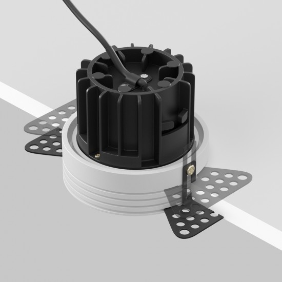 Downlight Incastrat Round DL058-12W3K-TRS-W Maytoni LED, Alb, Germania