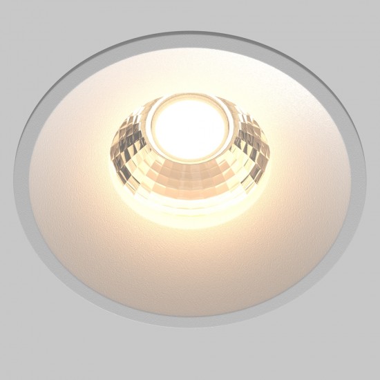 Downlight Incastrat Round DL058-12W3K-W Maytoni LED, Alb, Germania