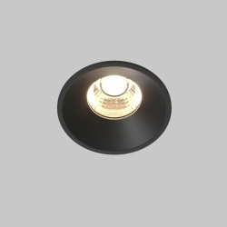 Downlight Incastrat Round DL058-7W3K-B Maytoni LED, Negru, Germania