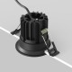 Downlight Incastrat Round DL058-7W3K-B Maytoni LED, Negru, Germania