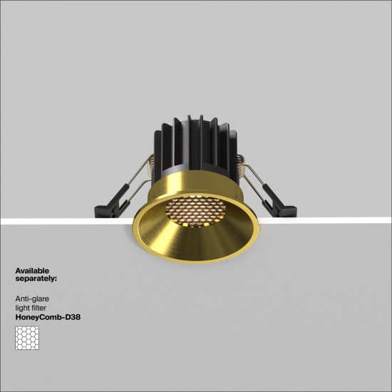 Downlight Incastrat Round DL058-7W3K-BS Maytoni LED, Alama, Germania