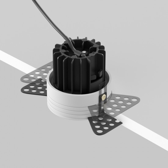 Downlight Incastrat Round DL058-7W3K-TRS-B Maytoni LED, Negru, Germania