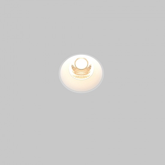 Downlight Incastrat Round DL058-7W3K-TRS-W Maytoni LED, Alb, Germania