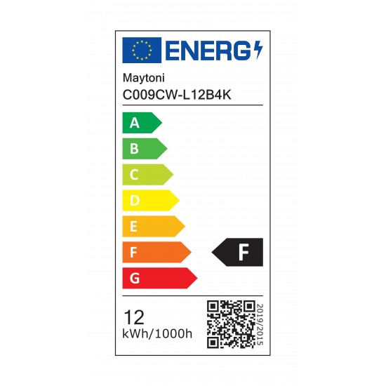 Downlight Aplicat Planet C009CW-L12B4K Maytoni LED, Negru, Germania