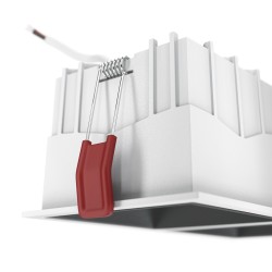 Downlight Incastrat Patrat Alfa LED Maytoni LED, Alb, DL043-02-15W3K-D-SQ-WB, Germania